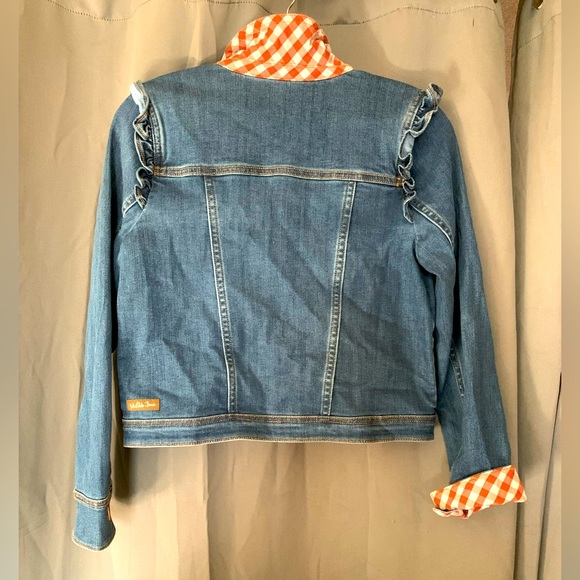 Matilda Jane “Collins” Girls Ruffle Denim Jacket - Picture 6 of 6